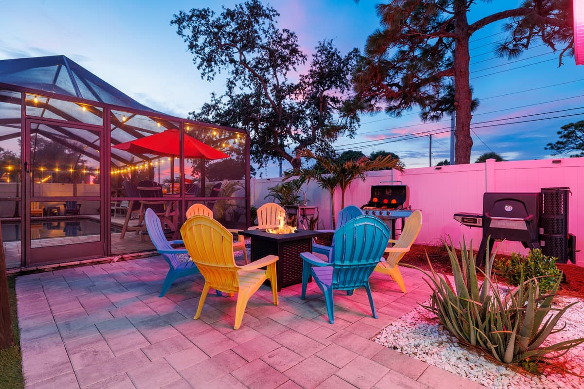 Home Exterior at Flamingo Palms.