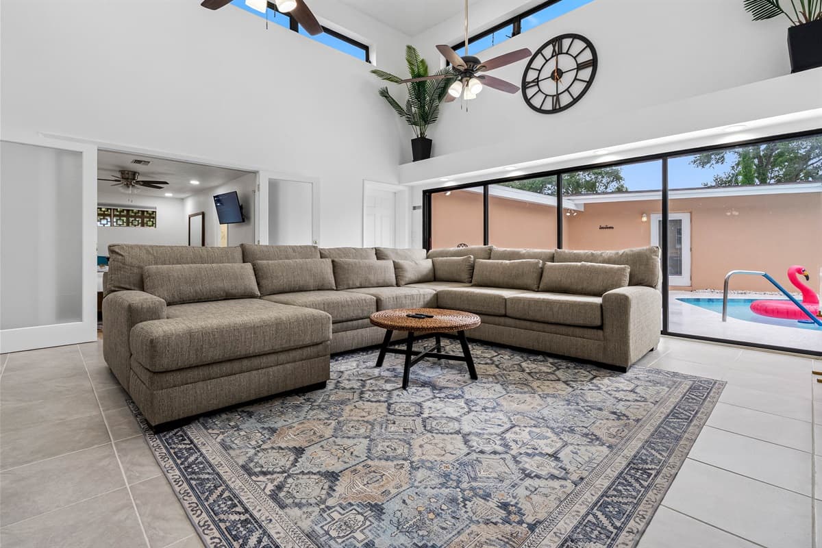 Sink into plush seating and enjoy the open-concept layout that brings everyone together.