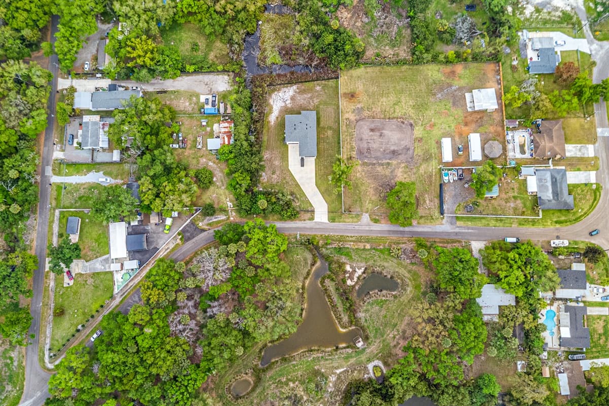 Aerial View of the Neighborhood