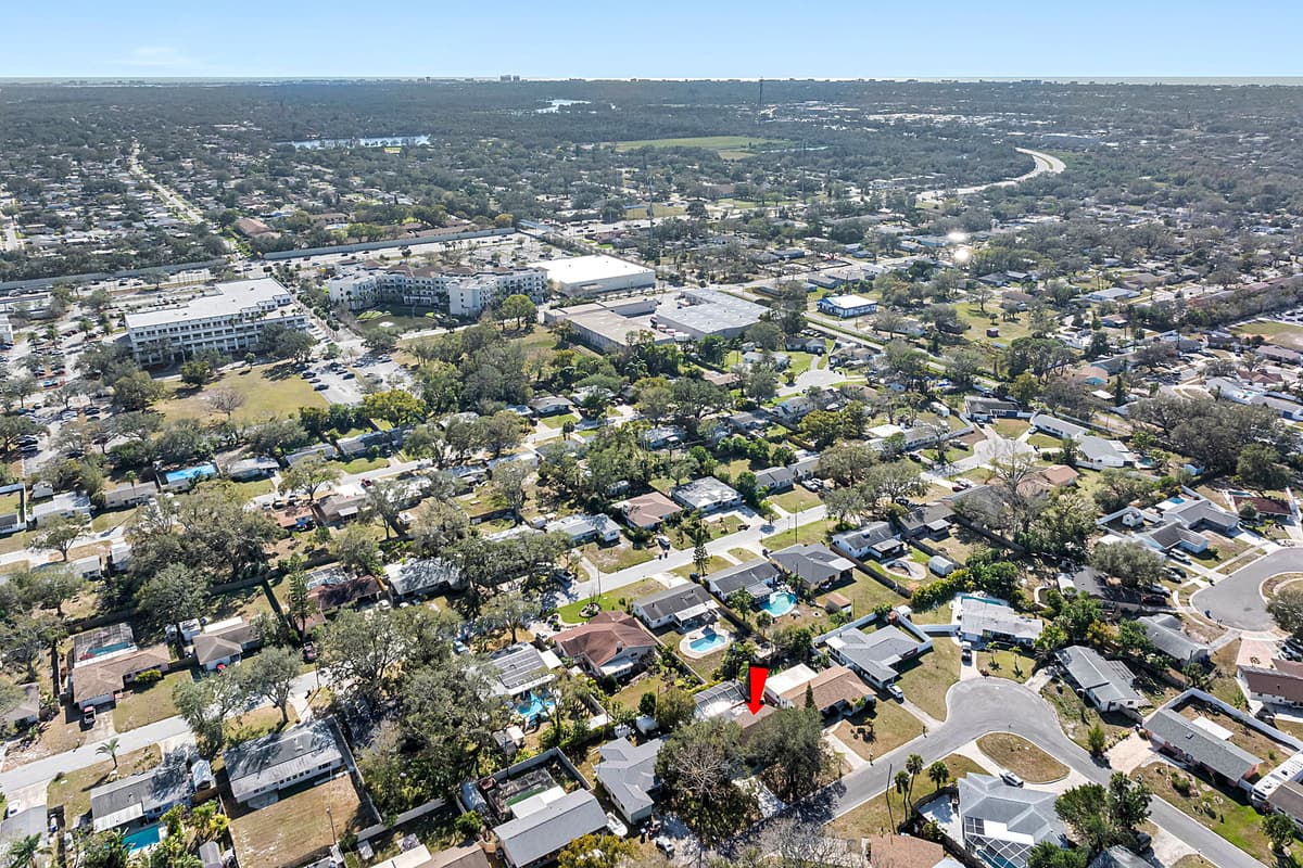 Aerial View of the Neighborhood
