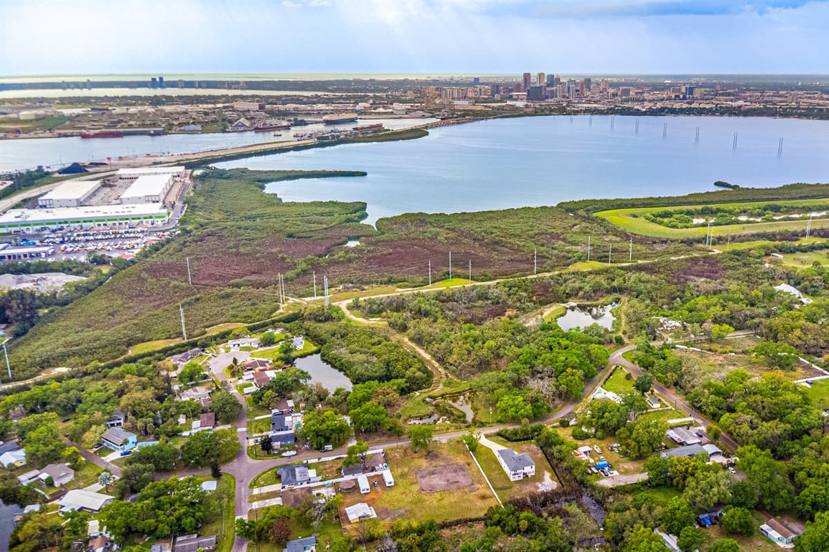 Aerial View of the Neighborhood