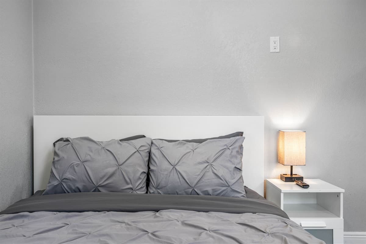 Soft, ambient lighting adds to the serene atmosphere, while thoughtfully chosen decor elements add a touch of sophistication.