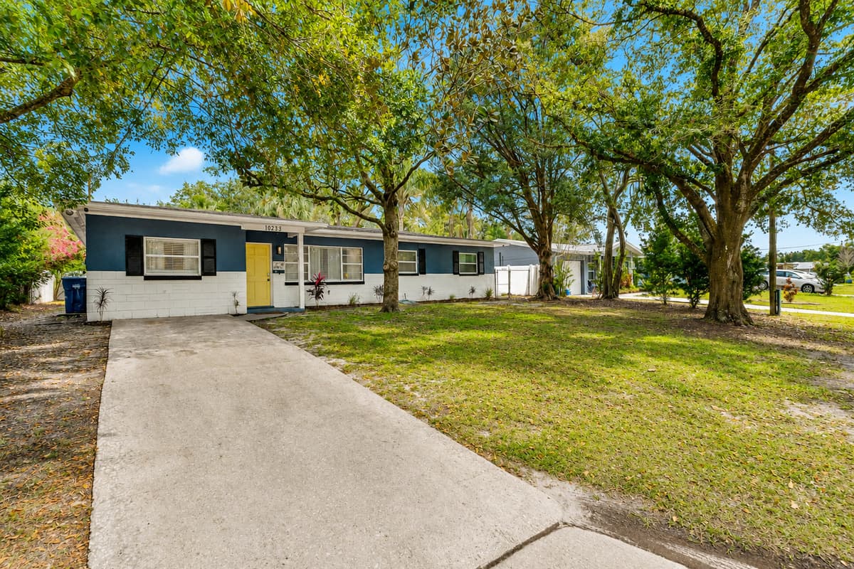 Our expansive driveway provides secure parking for up to four vehicles.