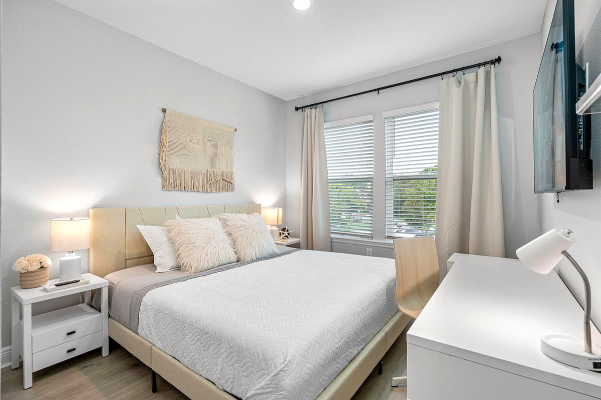 A serene oasis where luxury and comfort intertwine to create the ultimate retreat.
