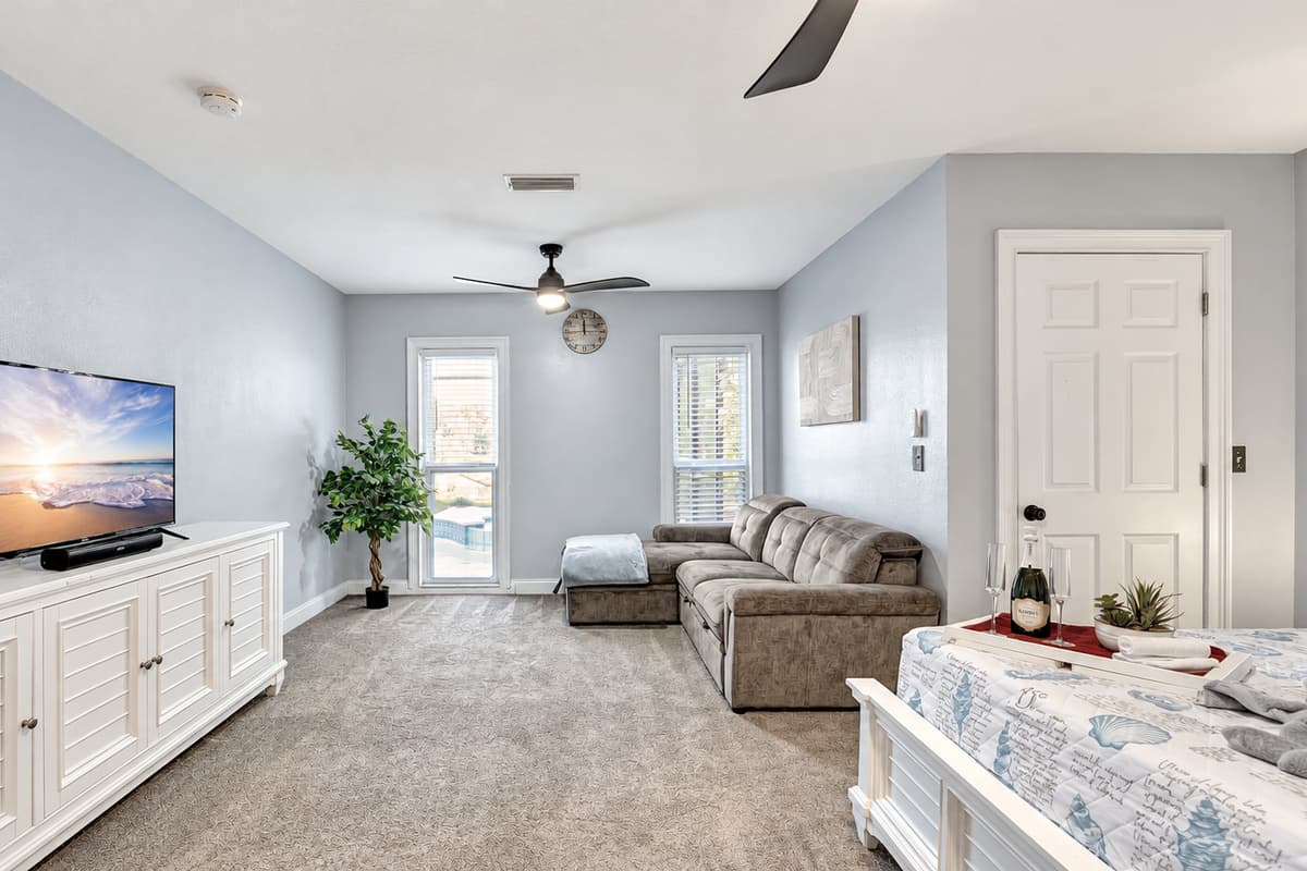 Indulge in sweet dreams in this sanctuary where luxury harmonizes with tranquility!