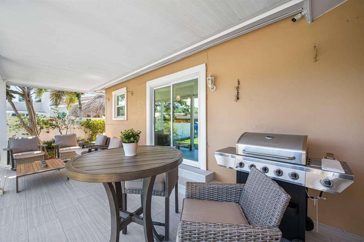 We have a great seating area where you can hang out while others are swimming! Have a great time grilling steaks and sharing stories with family and friends! Send us an inquiry now!