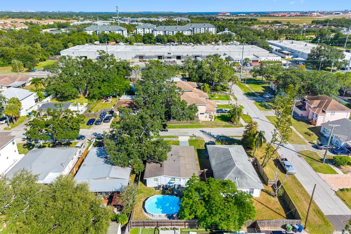 Aerial View of the Neighborhood