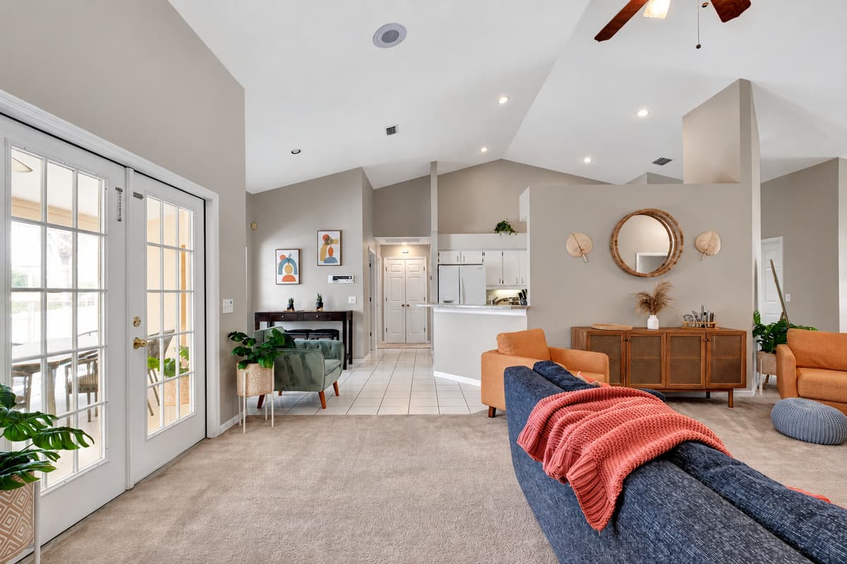Step into our inviting common area, where warmth and comfort embrace you at every turn.