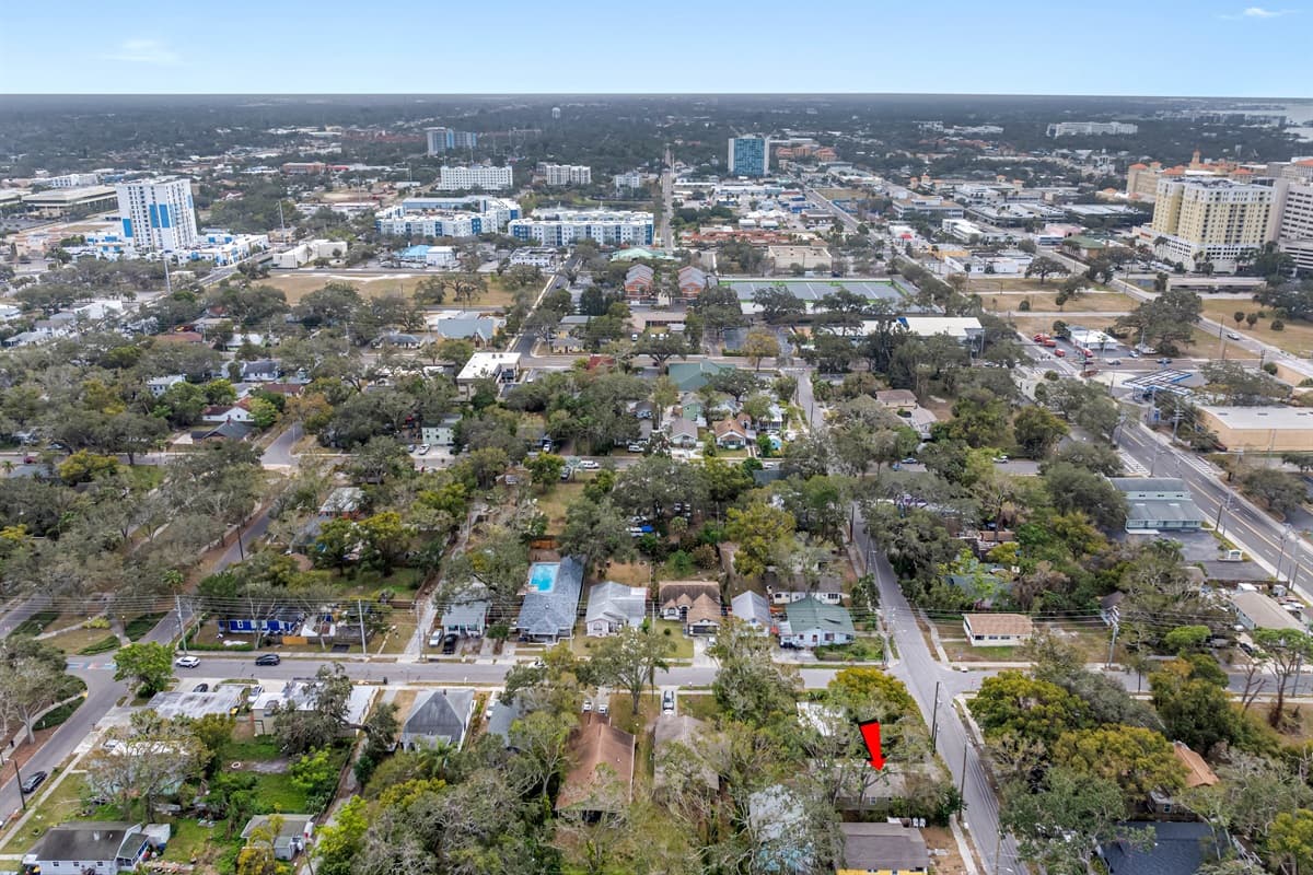 Aerial View of the Neighborhood