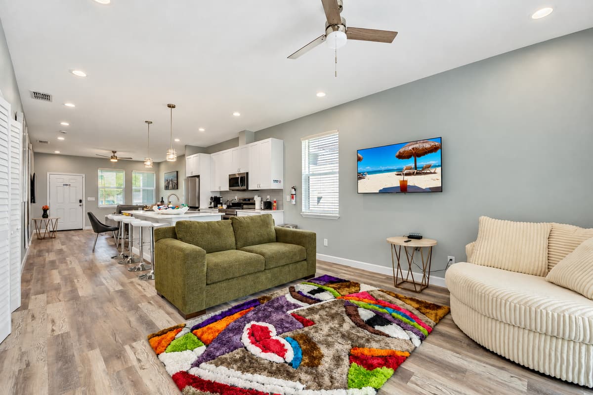 With its inviting ambiance and thoughtful design, it's the perfect place to relax, unwind, and make lasting memories with loved ones.