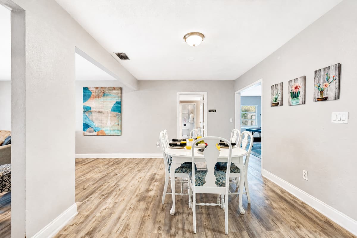 Step into more than just a dining area; enter a culinary canvas where flavors take center stage.