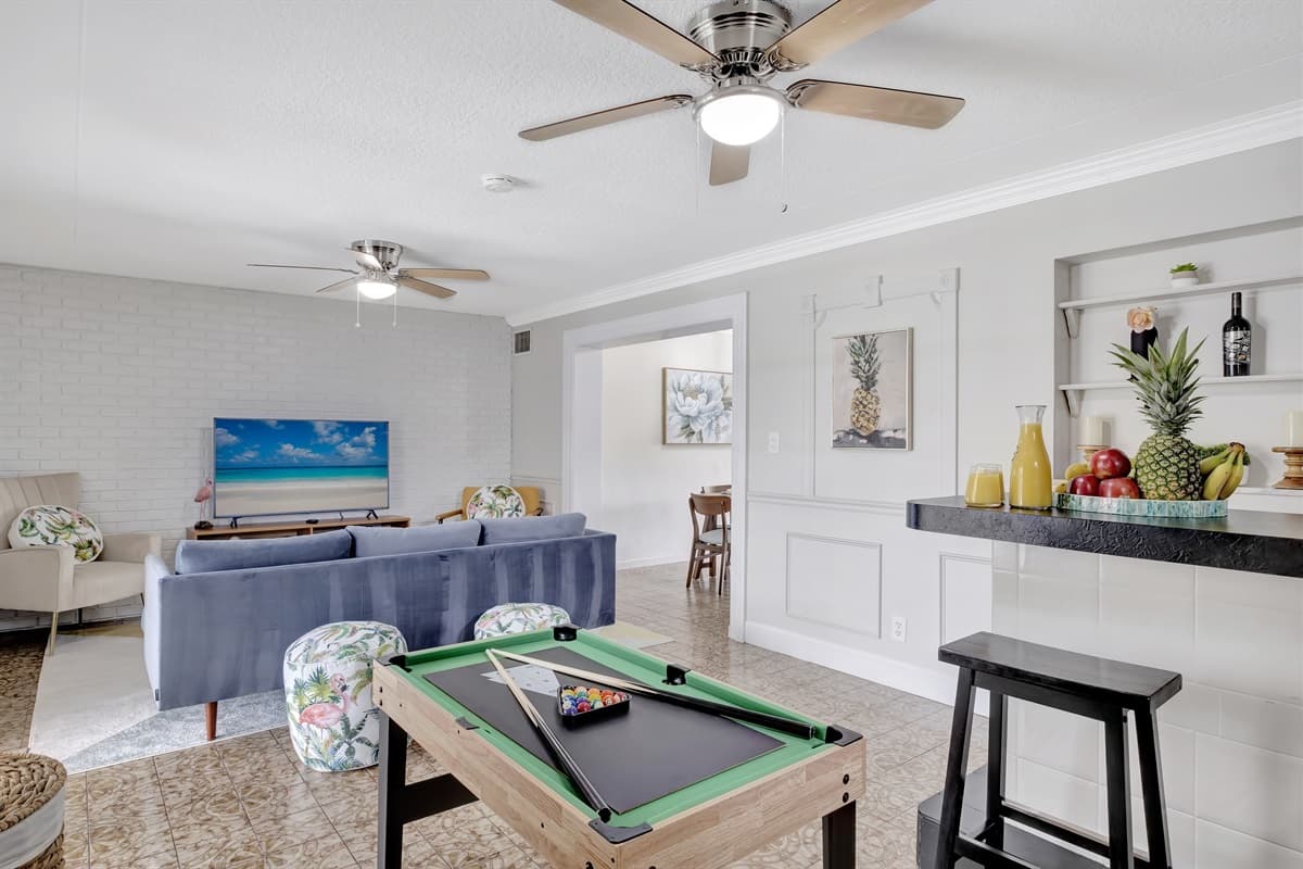 Whether you're mixing your favorite cocktails, serving up beverages, or simply relaxing with a drink in hand, this space is designed for indulgence.