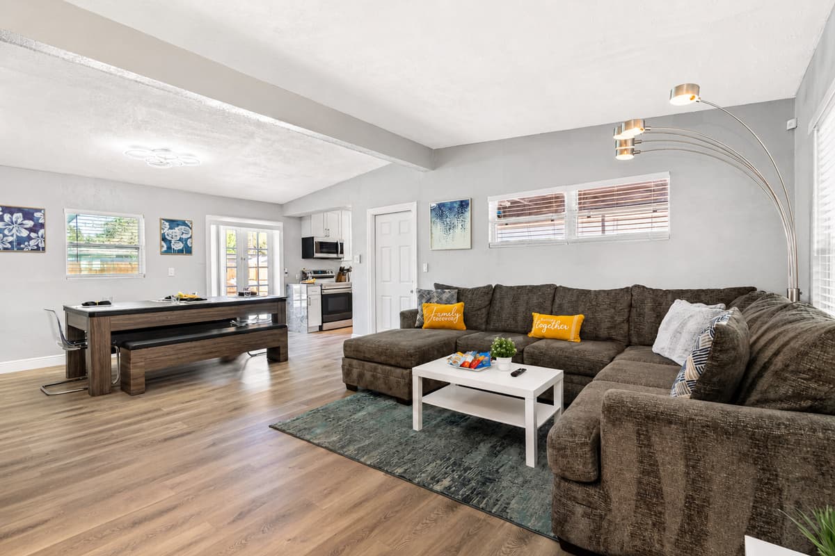 The couch is not only comfortable but also stylish and modern.