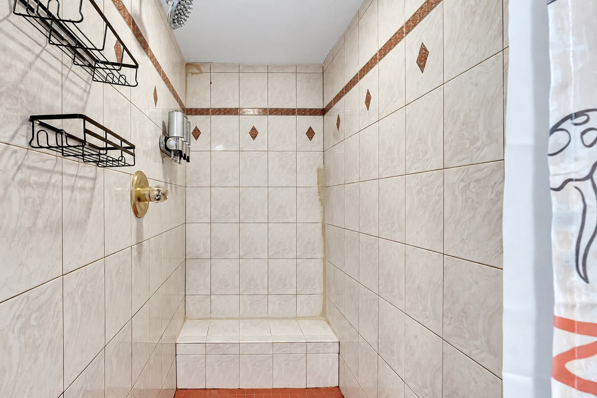 Our full bathroom is more than just a functional space; it's a haven of elegance and comfort, ensuring your every visit is a pampering retreat.