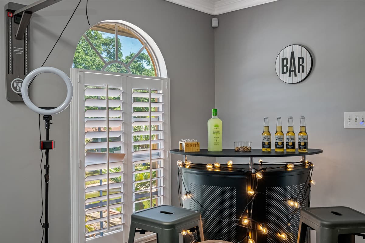 Welcome to the ultimate game room and bar!
