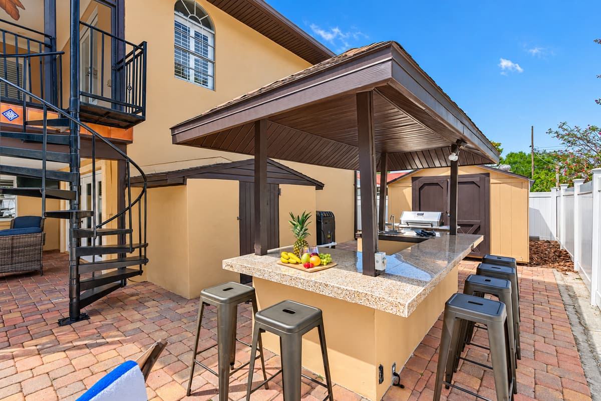 Get ready to sizzle and grill with our amazing outdoor barbecue grilling station! With the perfect blend of style and functionality, our grilling station is the perfect place to fire up the grill and cook up some mouthwatering meals.