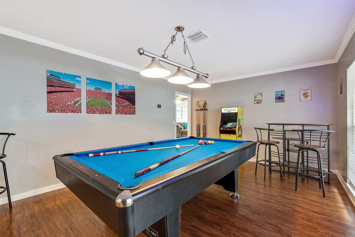 Welcome to a world of boundless entertainment within the confines of our distinguished abode.