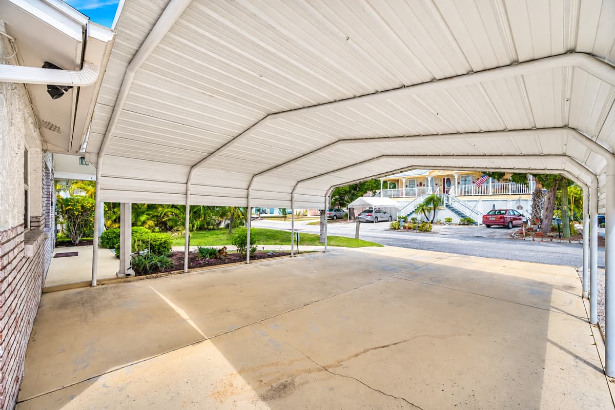 We have this covered, spacious and secured driveway so you don't have to worry about where to park your cars! If you love what you see so far, send us a message now!