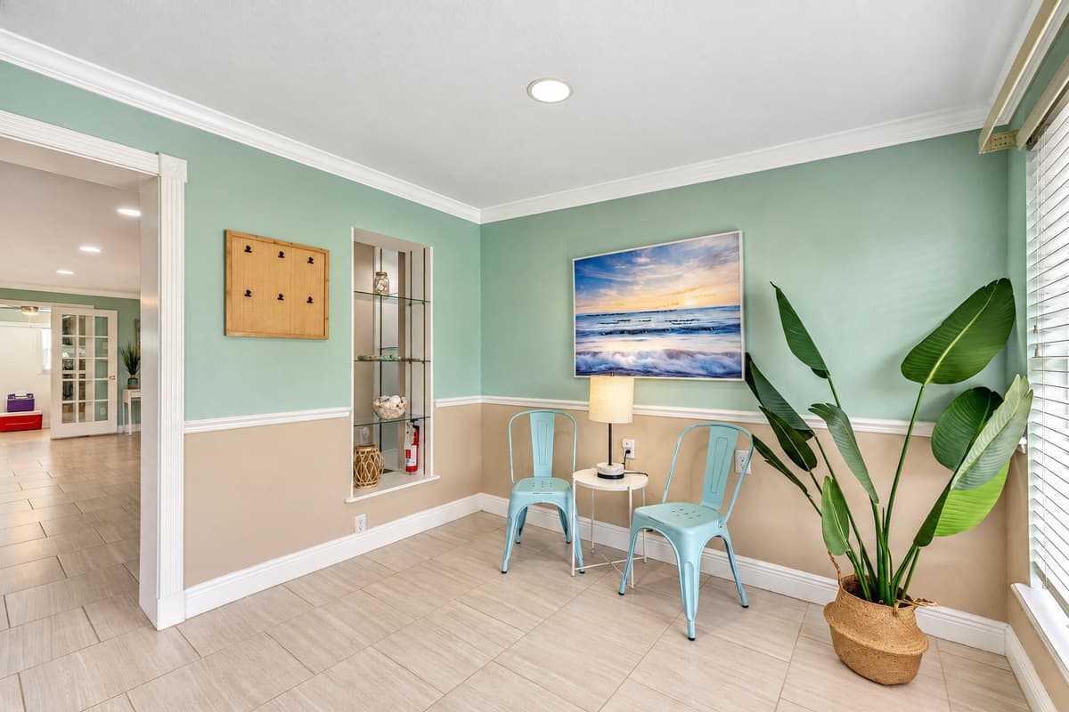This supplementary seating space is a charming expansion of the welcoming hospitality that awaits you.