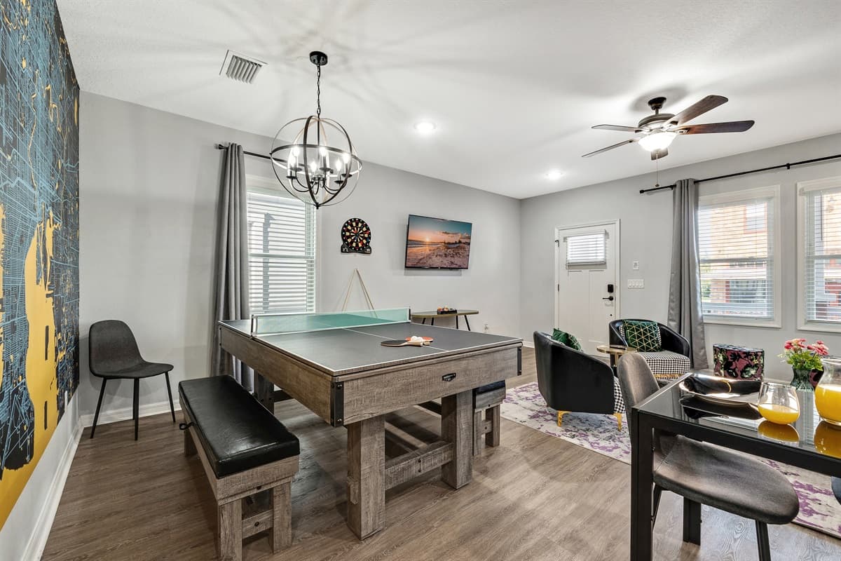This dynamic room is a haven for those who appreciate the thrill of friendly competition and the joy of shared leisure.