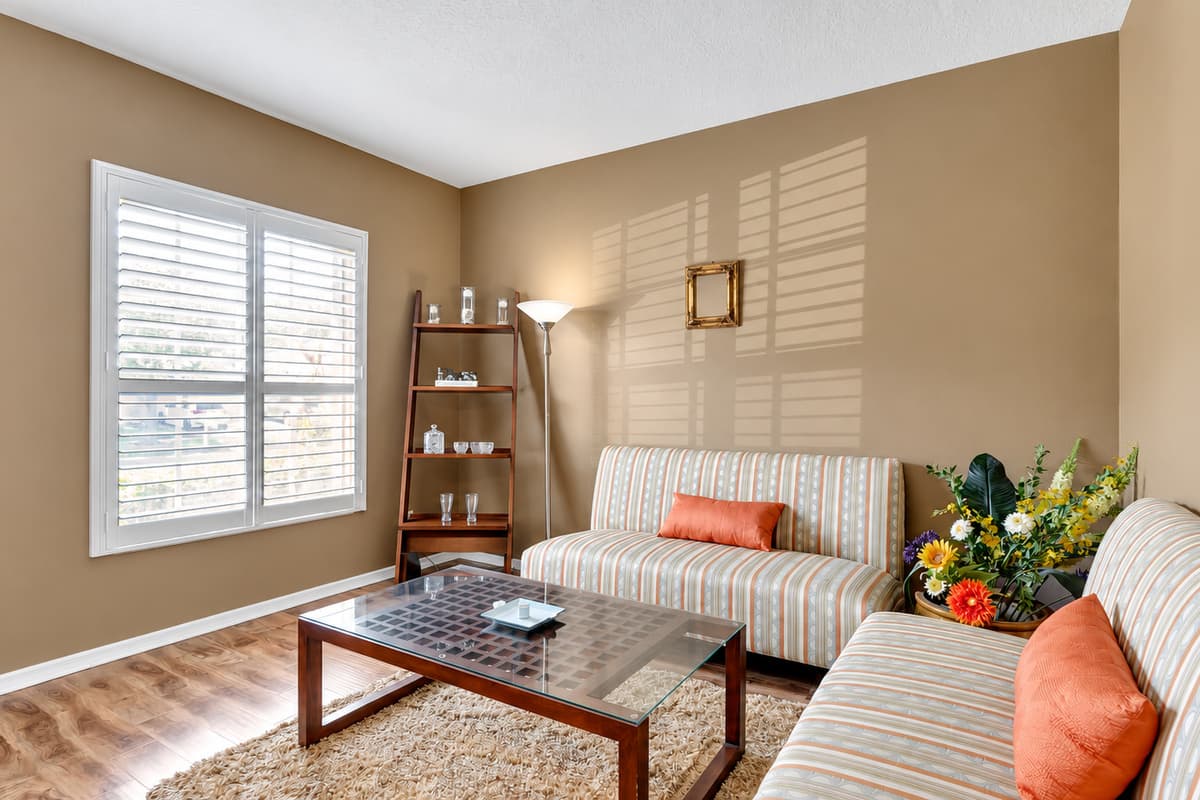 Our spacious sanctuary boasts a cloud-like sofa that practically begs you to sink in and unwind.