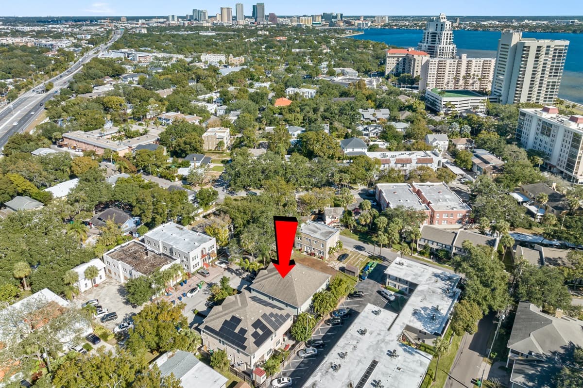 Aerial view showing our beautiful and safe neighborhood and the exact location of our beautiful property. Do you like what you see? Send us an inquiry as soon as possible!