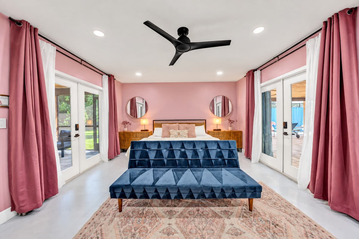The suite you quietly hope you get assigned — doors on both sides, light from everywhere.