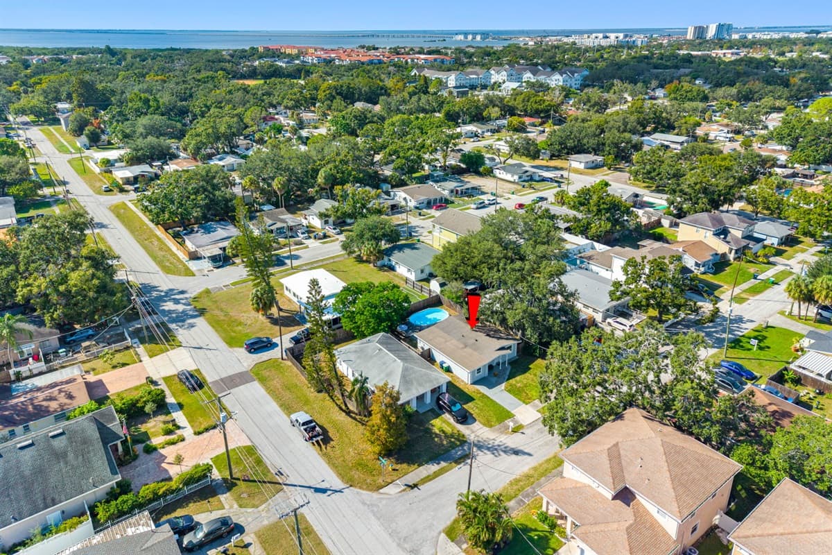 Aerial View of the Neighborhood