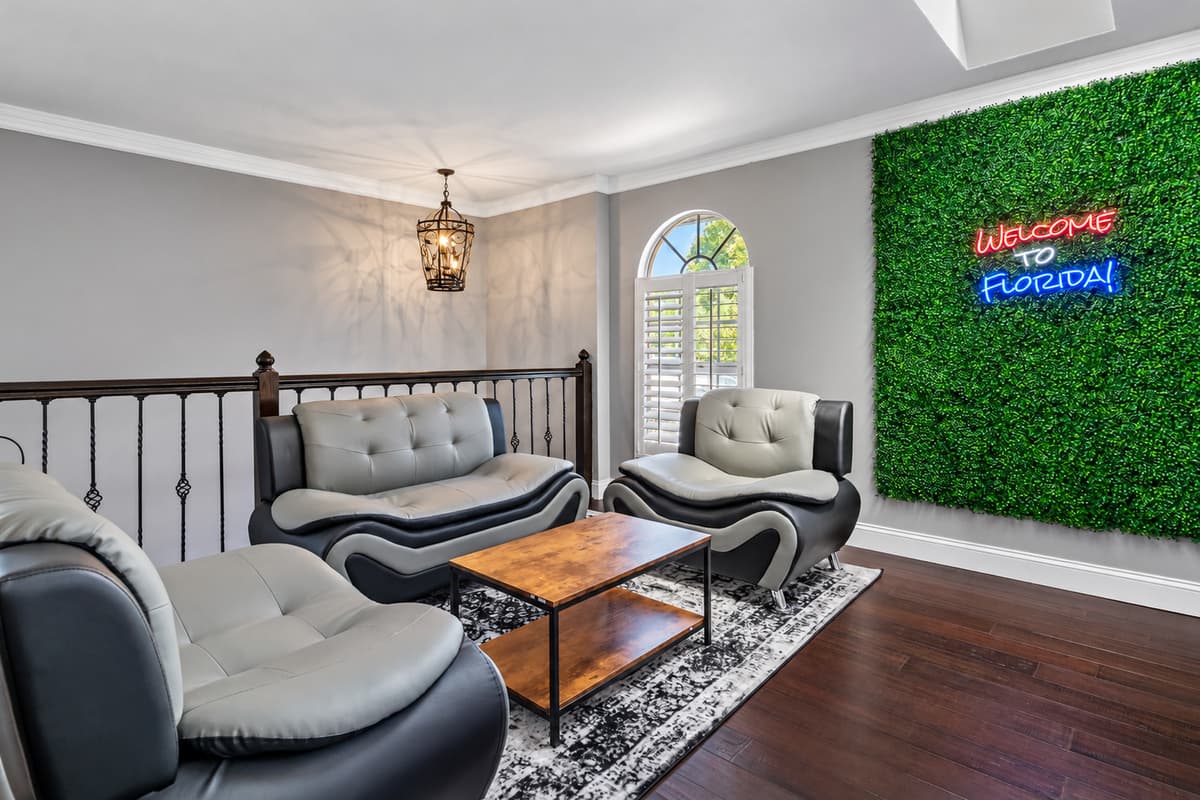 With sleek and modern decor, state-of-the-art gaming consoles, and plenty of room to move around, you'll feel like you've stepped into a gamer's paradise.