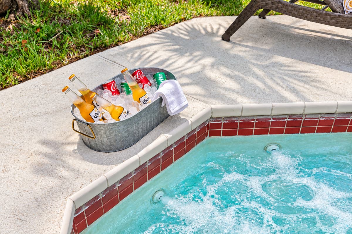 Embrace the tranquility and luxury of this exquisite outdoor space, making your stay truly unforgettable.