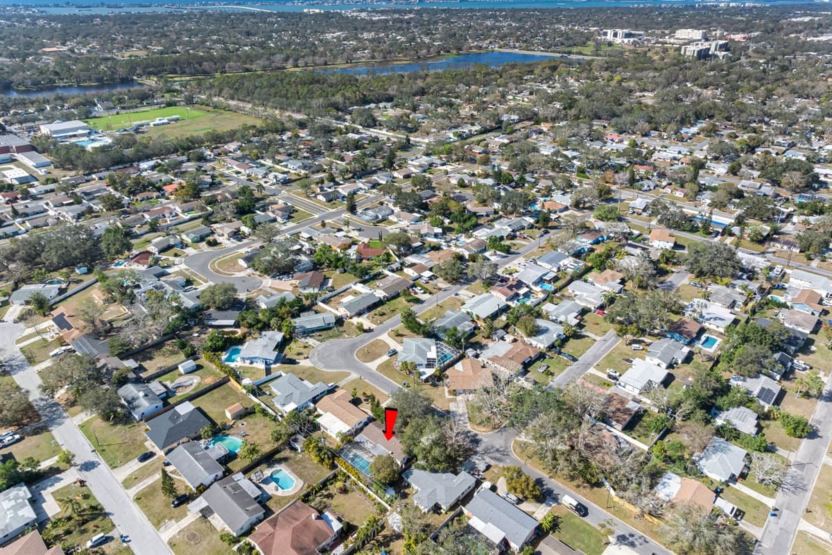 Aerial View of the Neighborhood