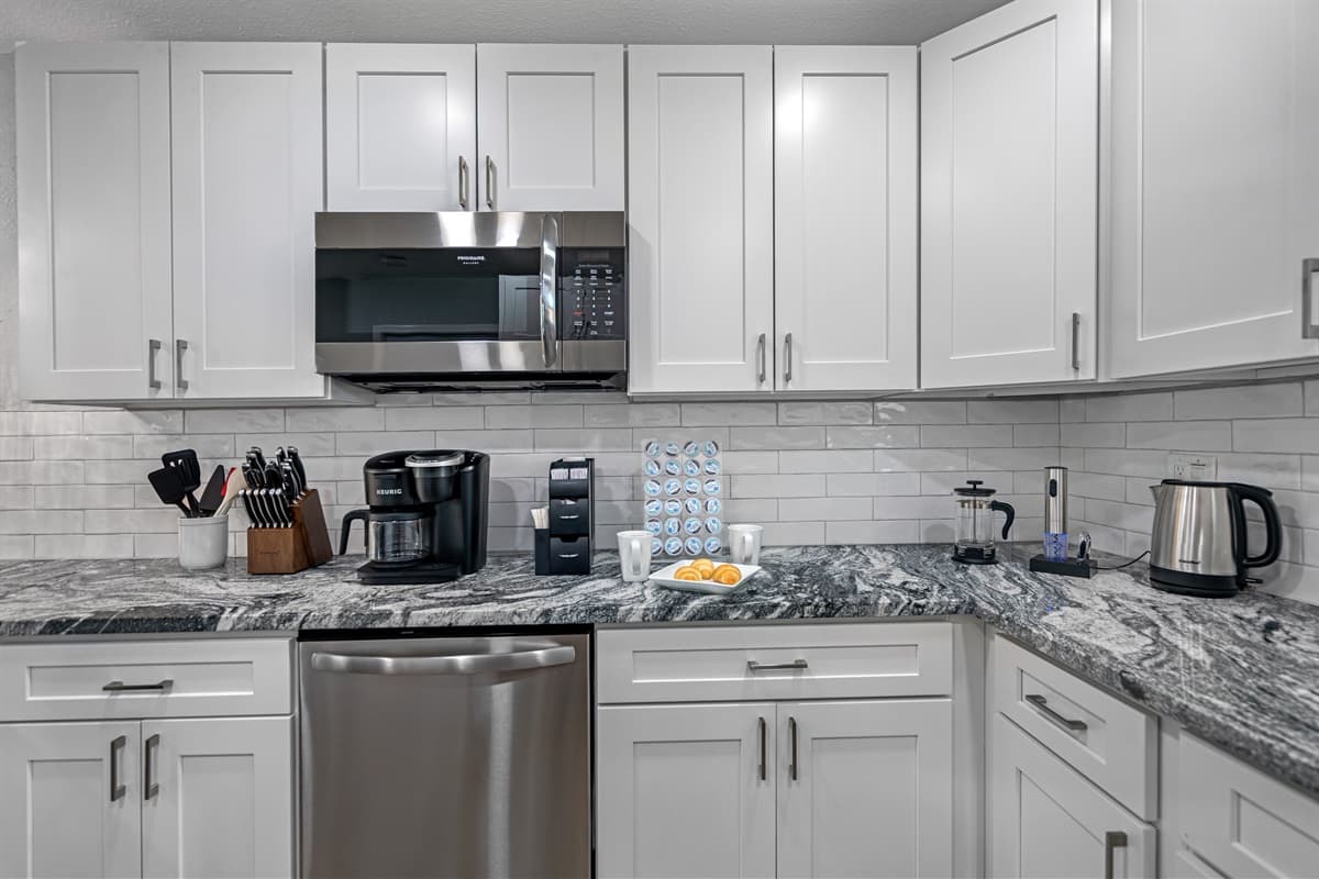 Have no hassle preparing great meals for the entire group during your stay! Our modern kitchen has every equipment you'd need to make it perfect! Send us an inquiry now!