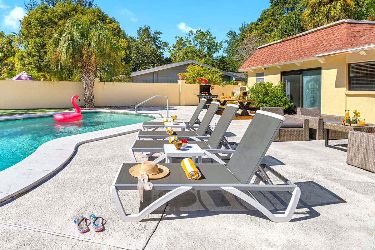 Lush greenery, cozy seating, and total privacy make this space your personal getaway from the everyday.