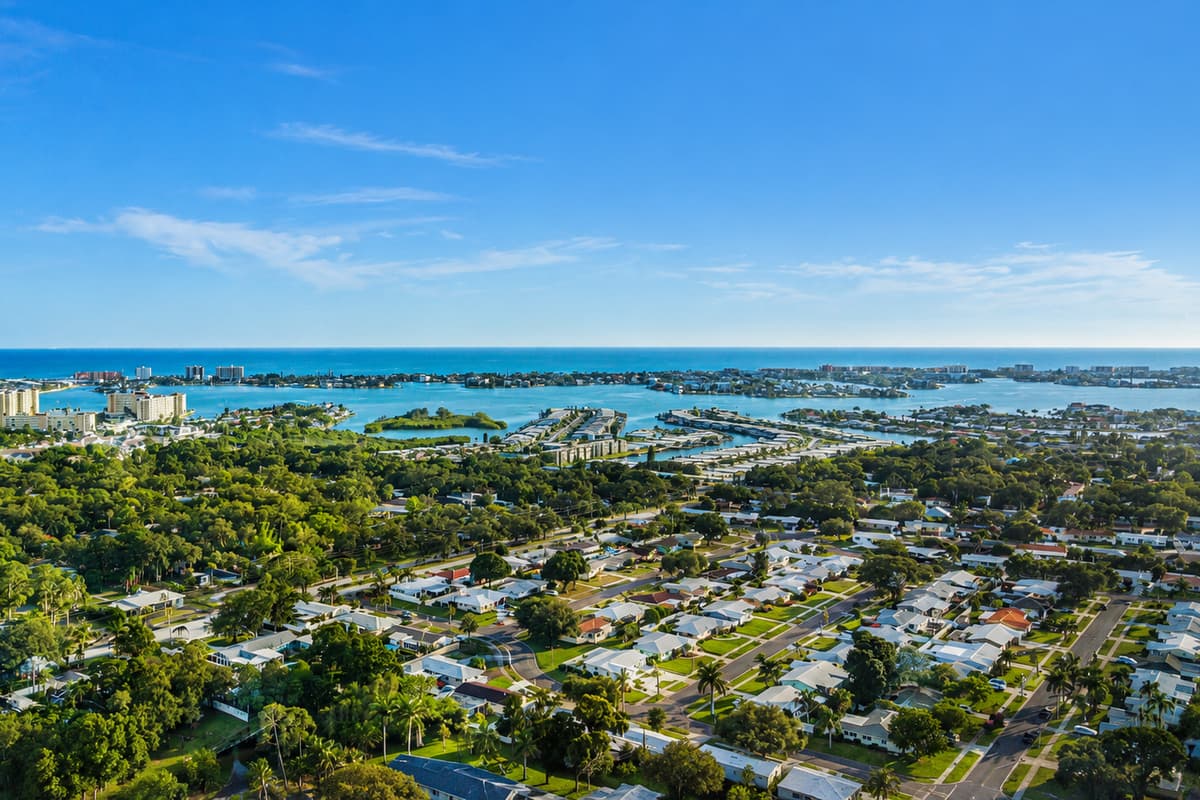 Aerial View of the Neighborhood