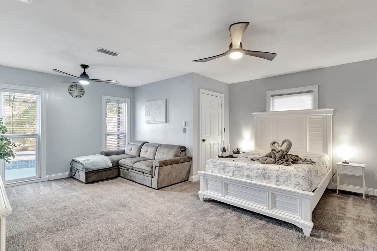 This room is your personal sanctuary, promising a peaceful retreat where you can recharge and rejuvenate.