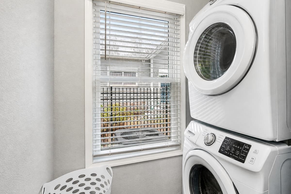 Never worry about bringing home used and soiled clothes. We wanted to make sure your stay would be as comfortable as possible so we provided a full-sized washer and dryer. Send us an inquiry as soon as possible!