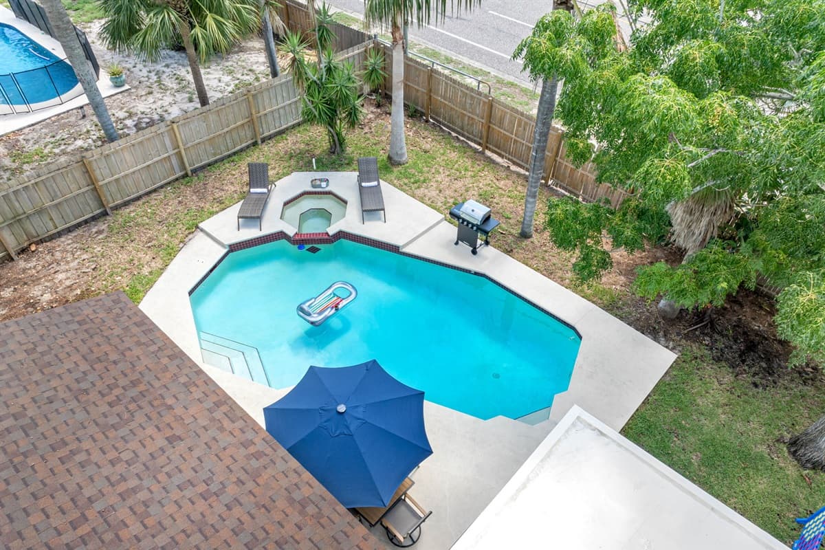Designed to be your personal paradise, the pool area offers a serene escape from the everyday hustle.