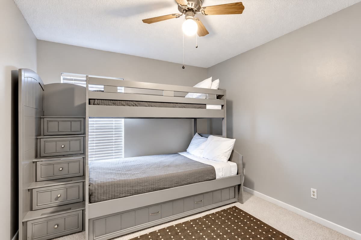 This space is not just a room; it's an invitation to fun and comfort.