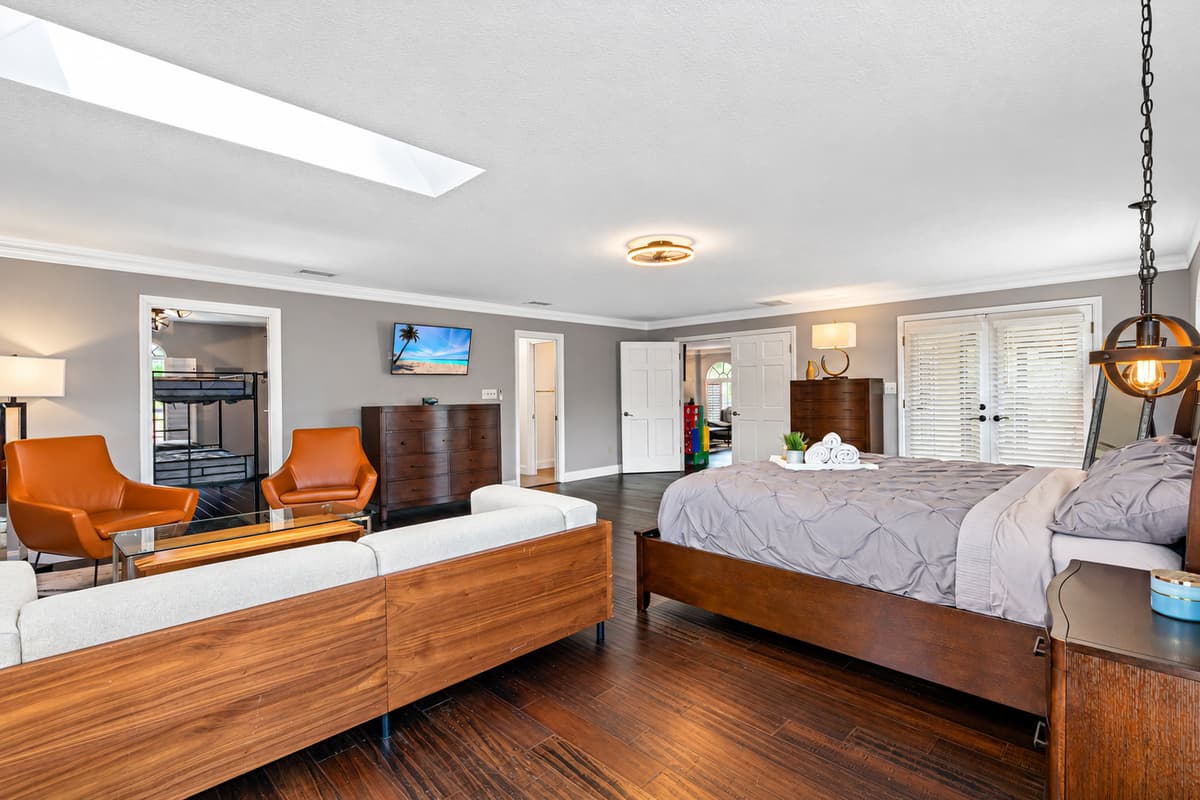 With our bedroom, sweet dreams are just a few breaths away.