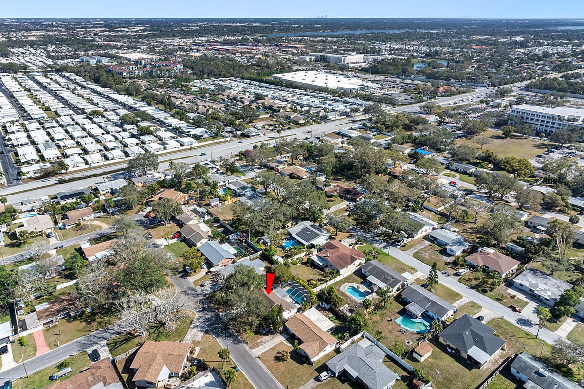 Aerial View of the Neighborhood