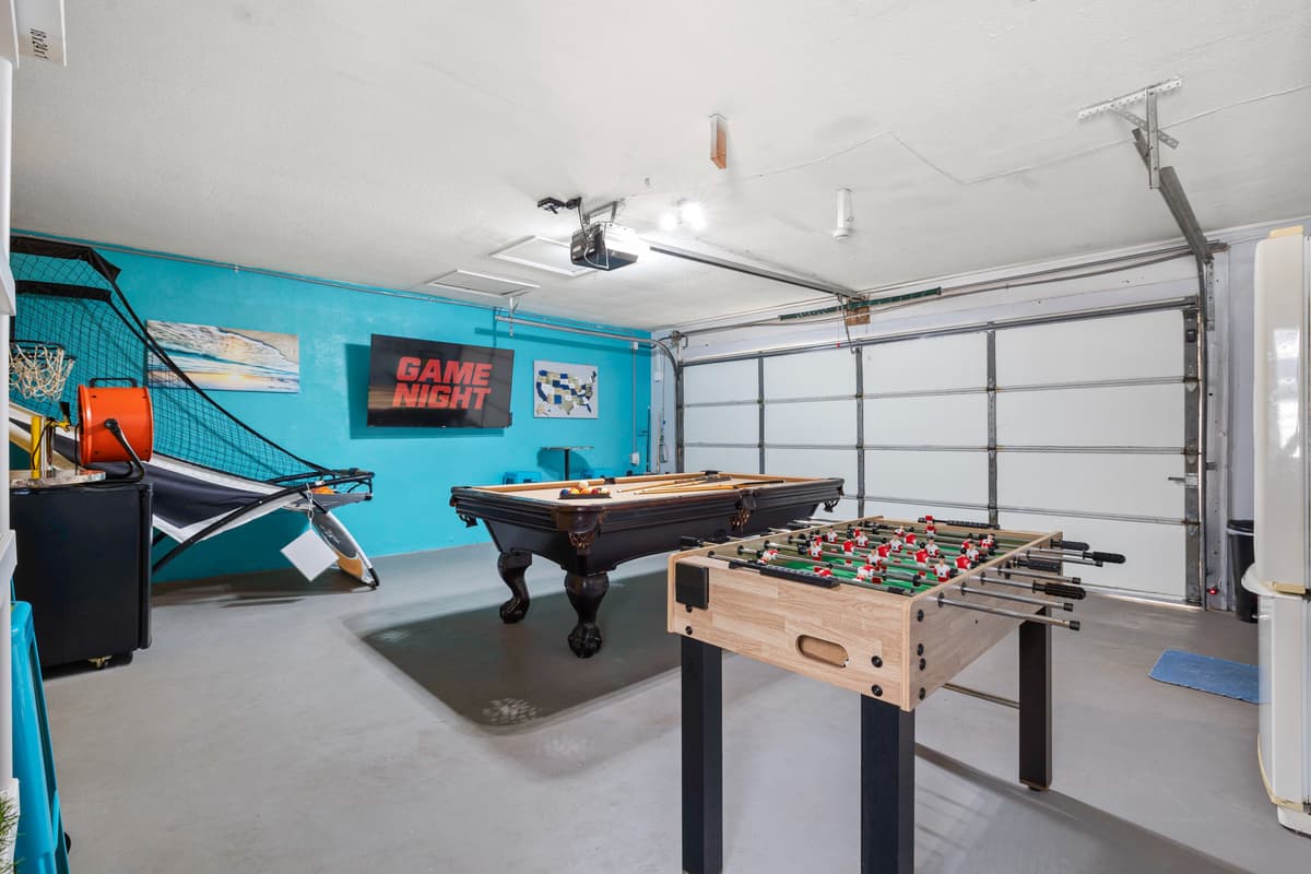 Game Room at Flamingo Palms.