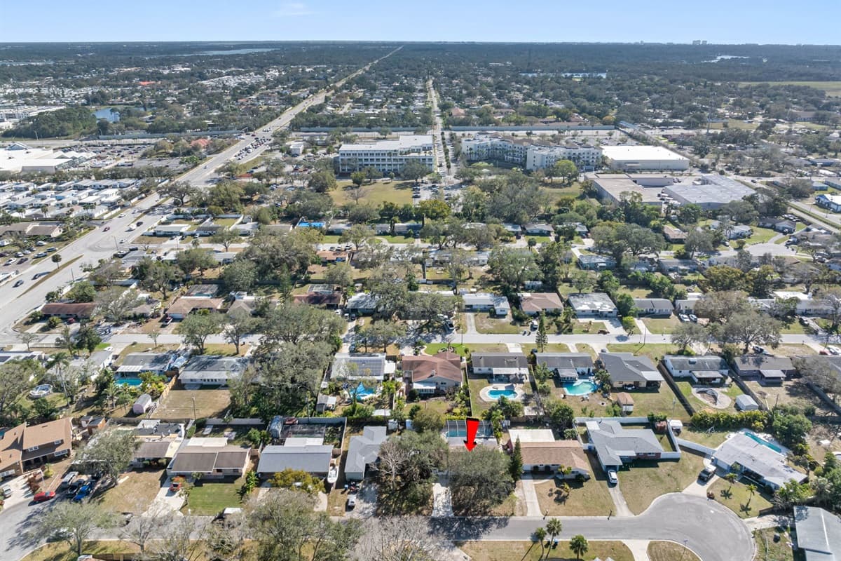 Aerial View of the Neighborhood