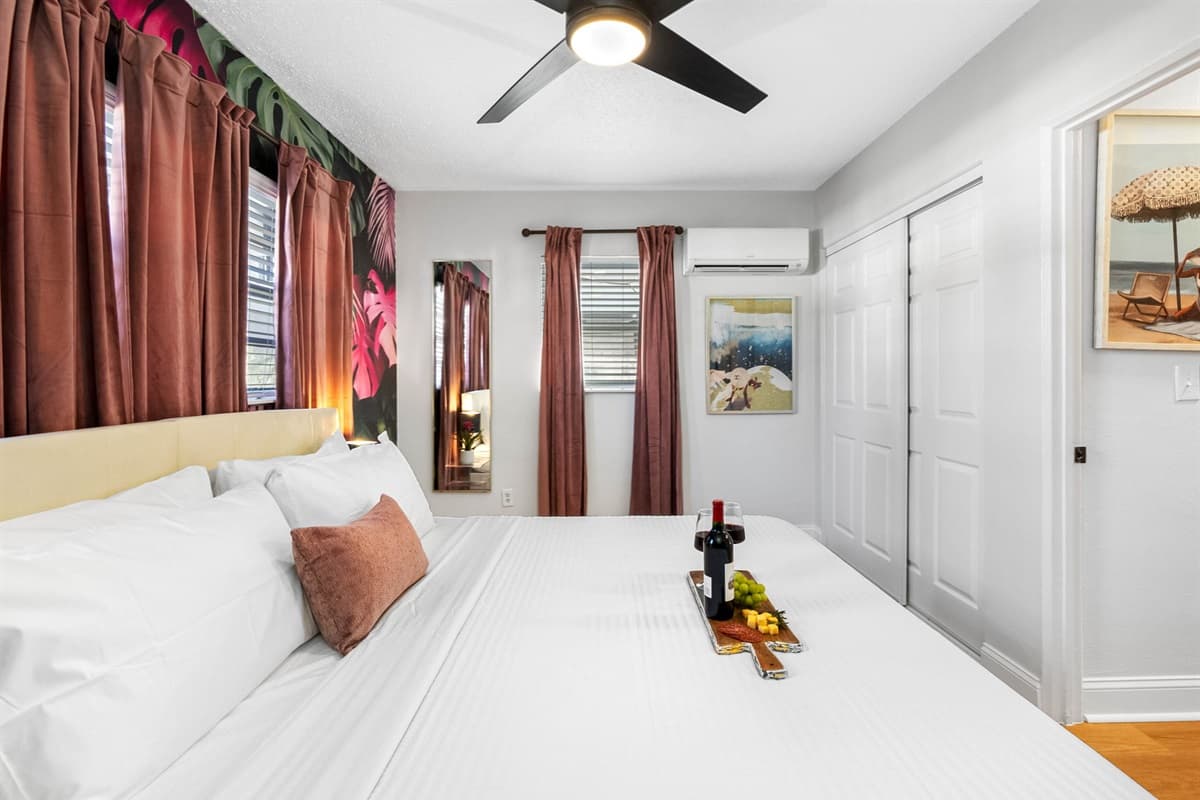 A luxurious haven where style meets slumber in a symphony of comfort.