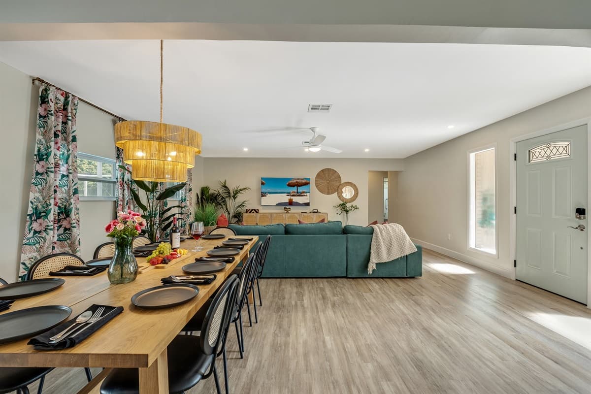Each chair is designed for comfort, ensuring that every meal shared here is not only a feast for the senses but also a relaxed and enjoyable experience for all.