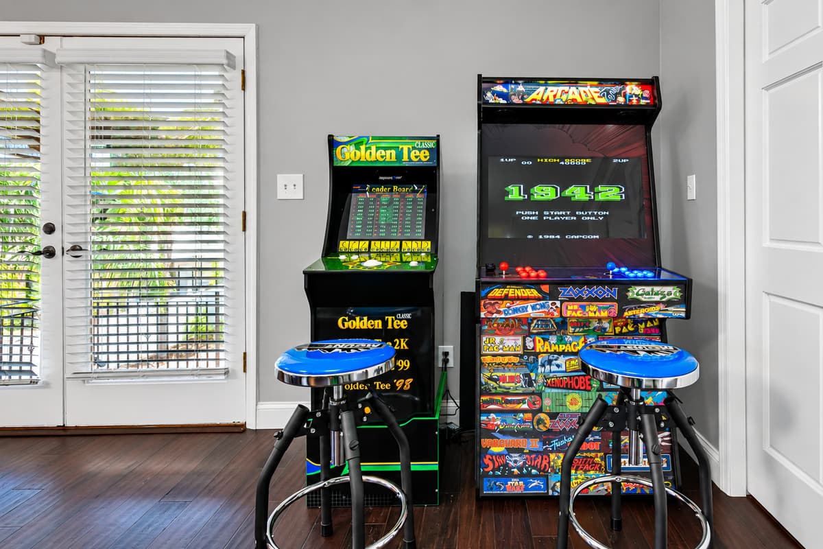 Looking for some old-school fun? Look no further than our awesome arcade machine!