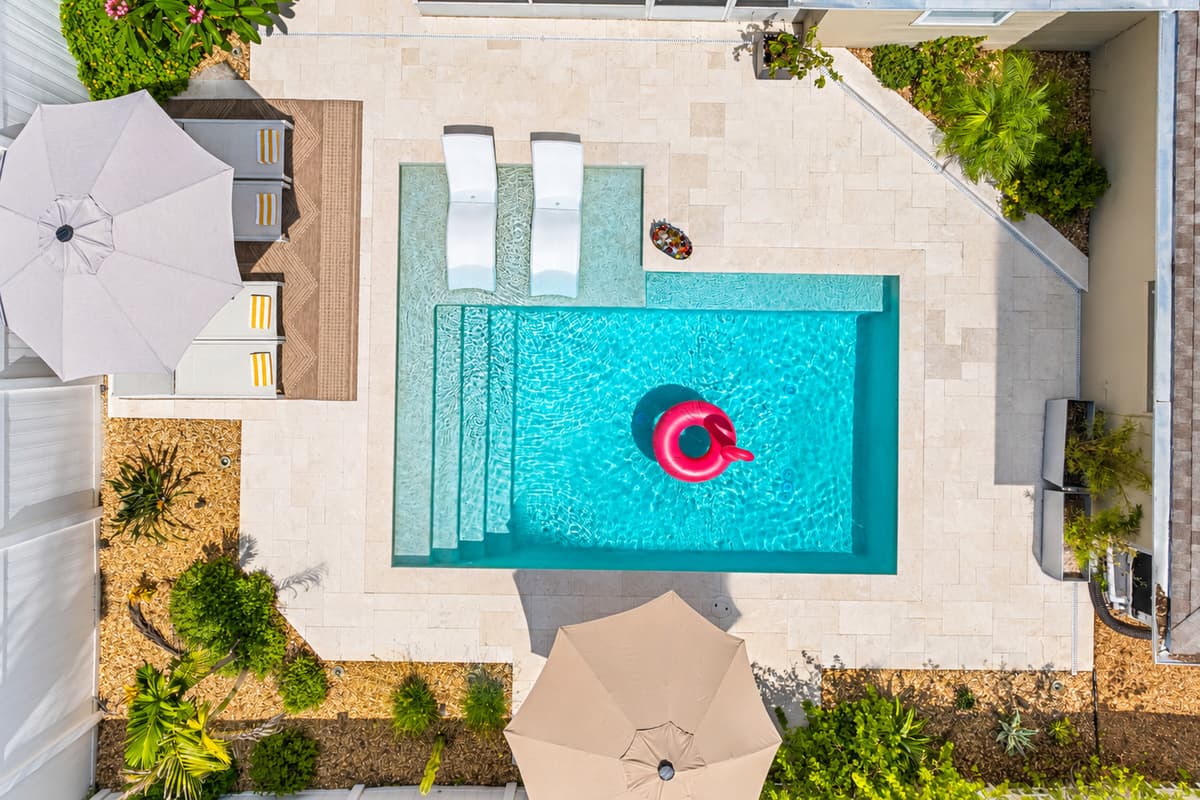 Outdoor Pool Area