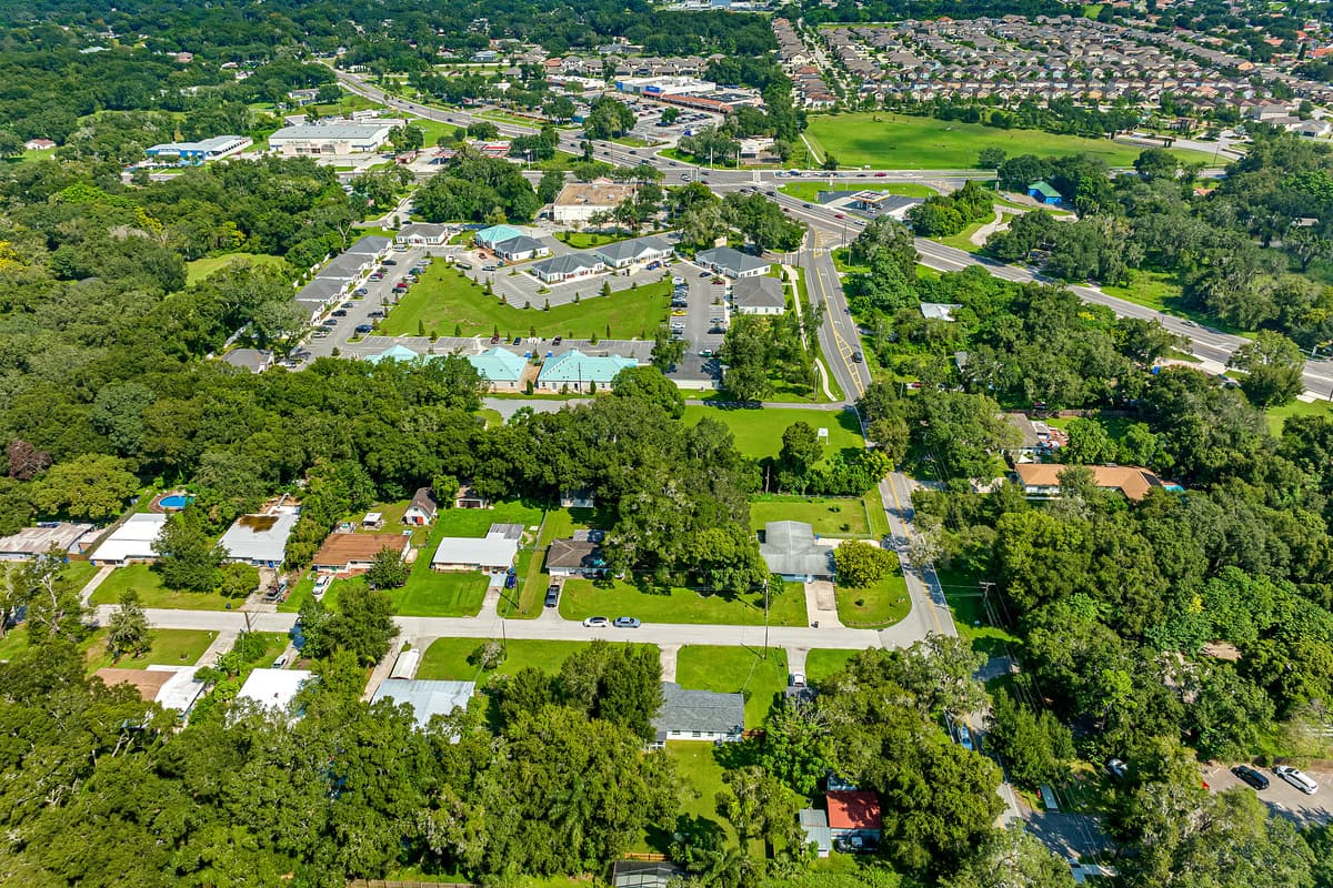 Aerial view of our secured and peaceful neighborhood! Have an amazing time during your stay in this wonderful area! Send us a message if you have any questions!