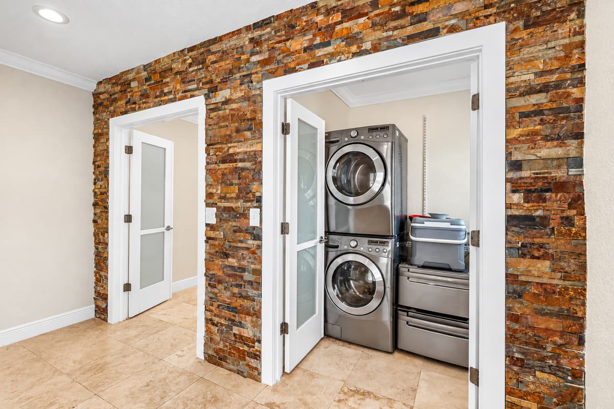 Laundry area