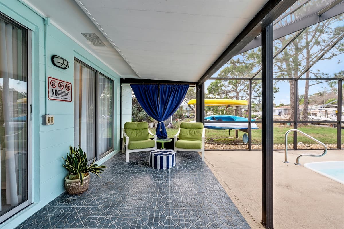 The sprawling outdoor area invites you to immerse yourself in a world of relaxation, recreation, and exploration.