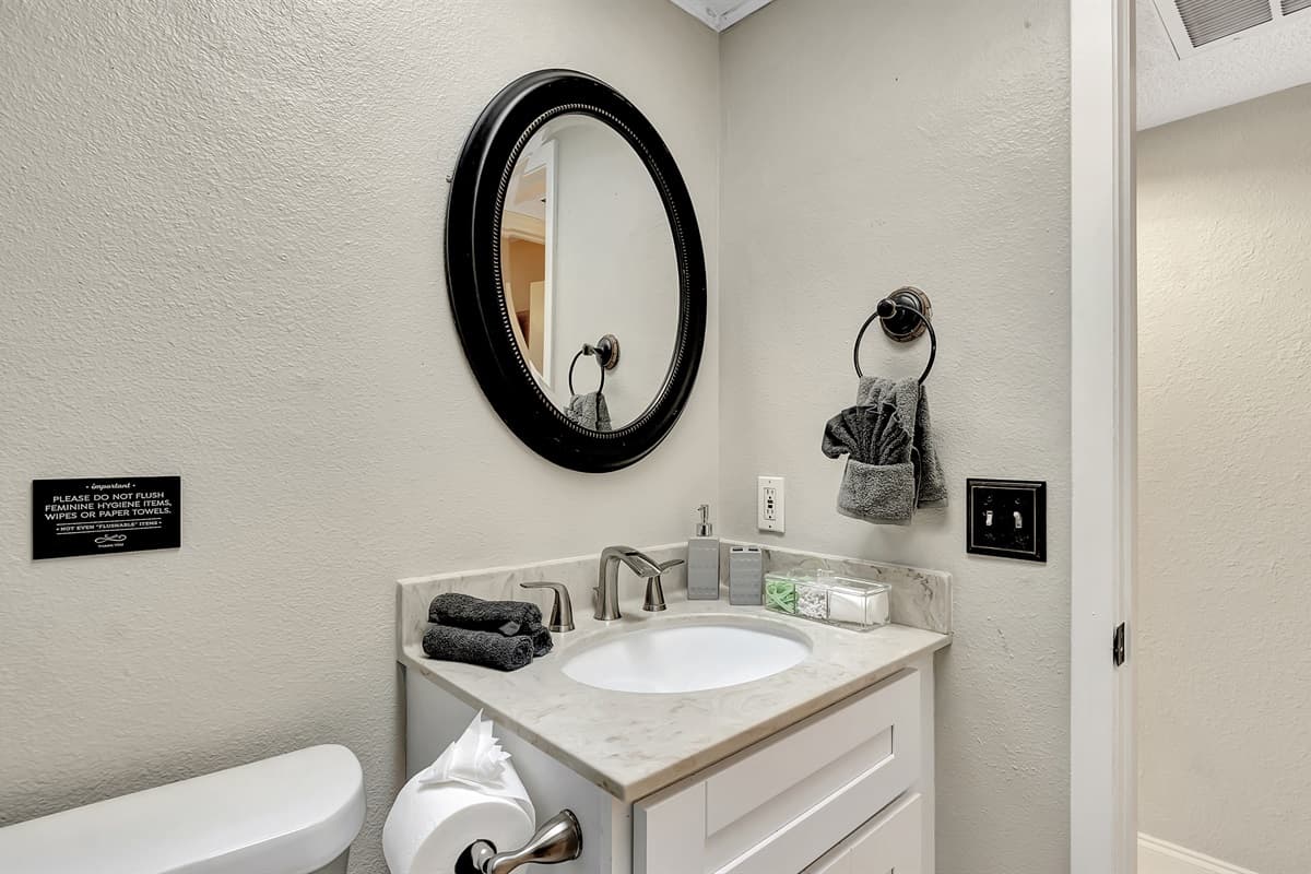 This chic and inviting space is a haven of relaxation and sophistication, beckoning you to indulge in a sanctuary designed for unparalleled comfort.